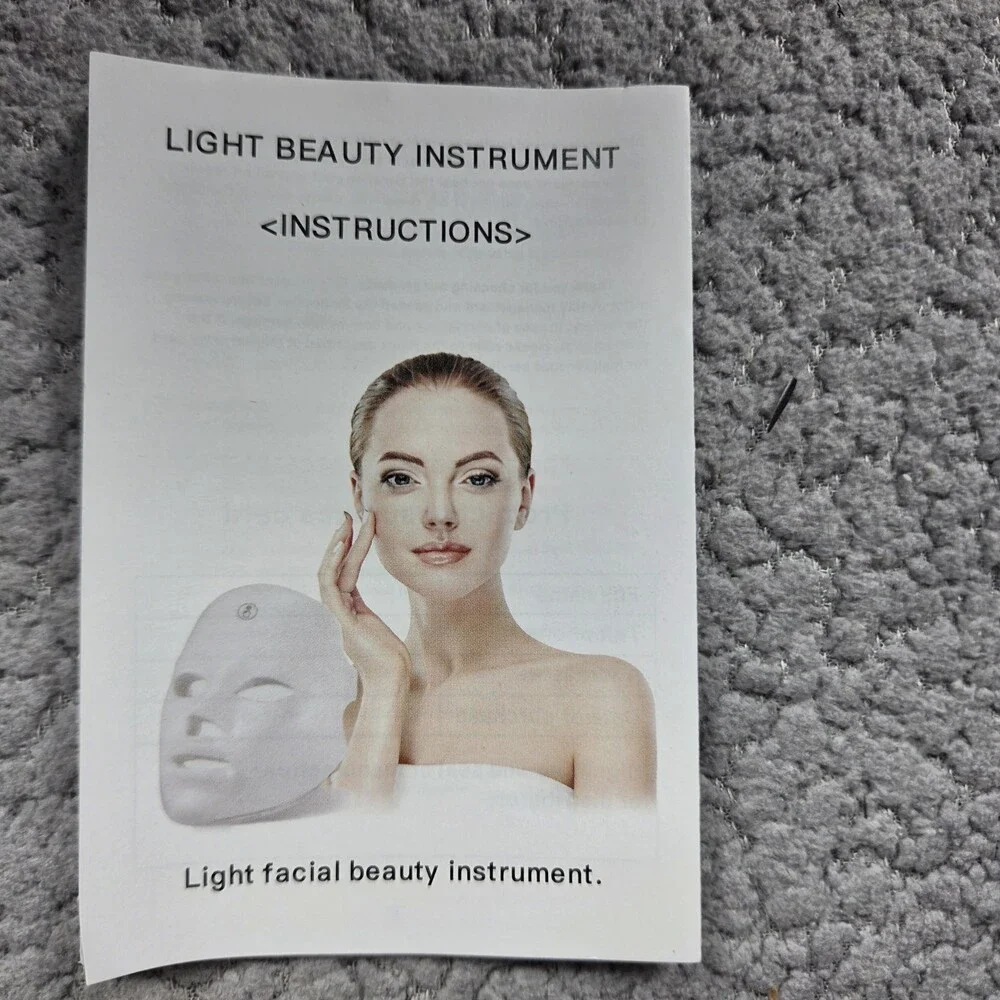 NEW Colorful LED Beauty Mask - Light Facial Beauty Instrument